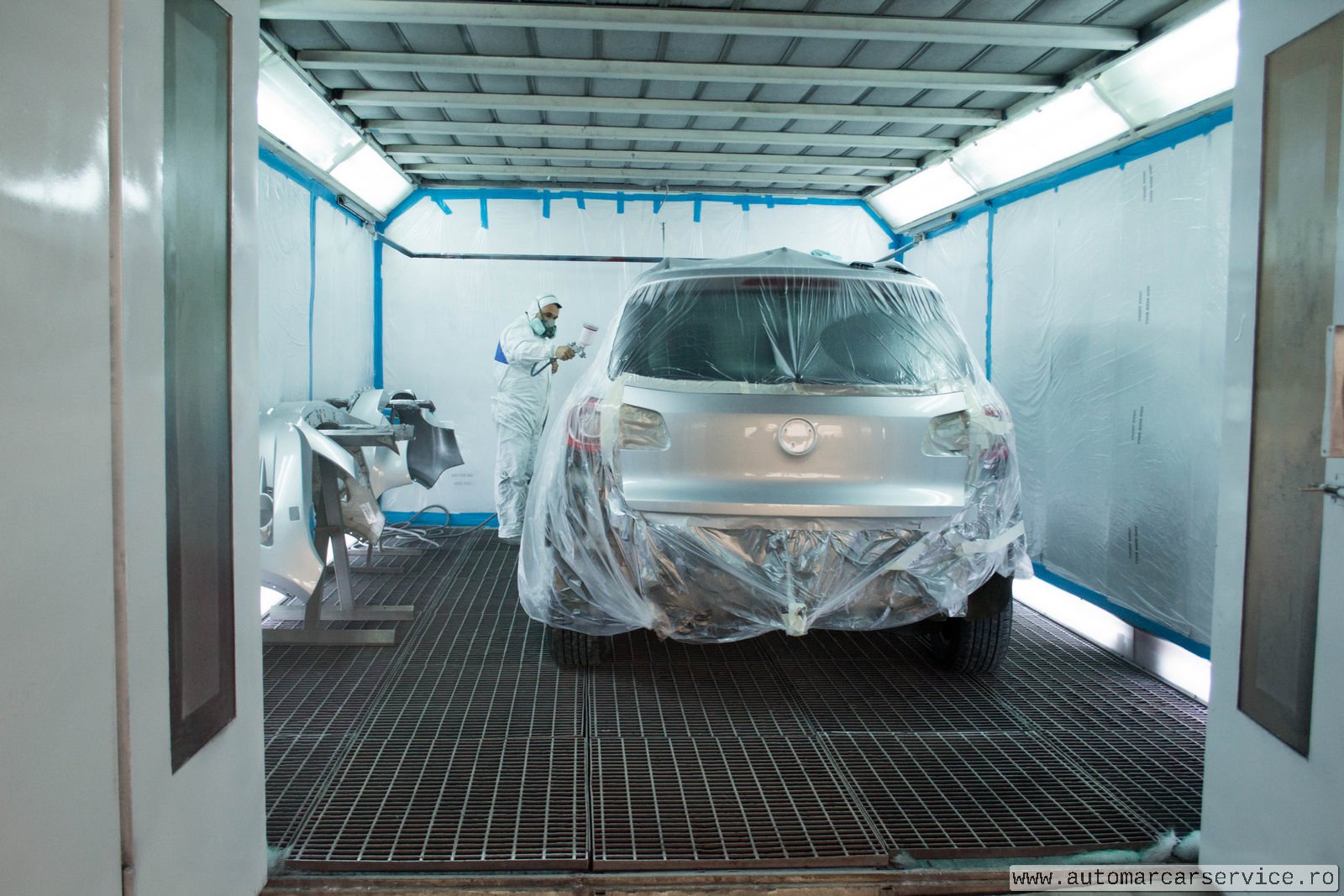 Cuptor de vopsit — pregătire mașină